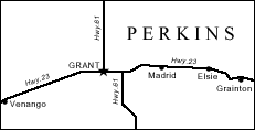 Perkins County Map